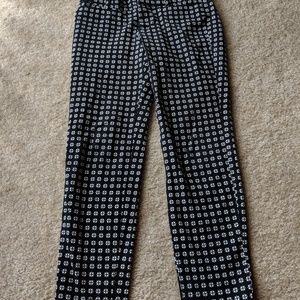 Old navy size 4 printed pixie chinos